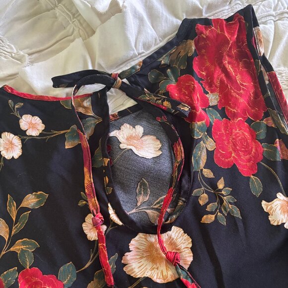 New GAP Satin High-Neck Midi Dress - Picture 5 of 5